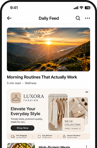 Banner Ads mockup