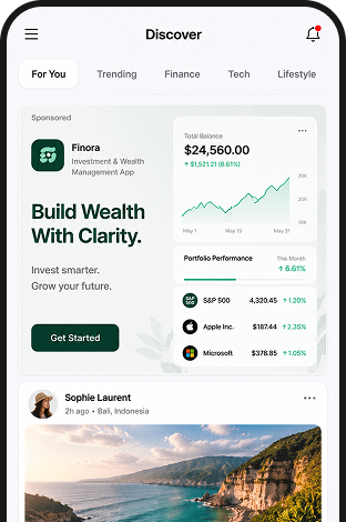 Native ad mockup