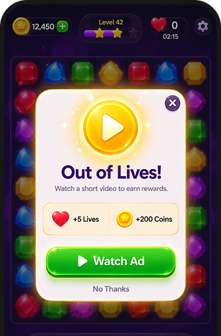 Native ad mockup